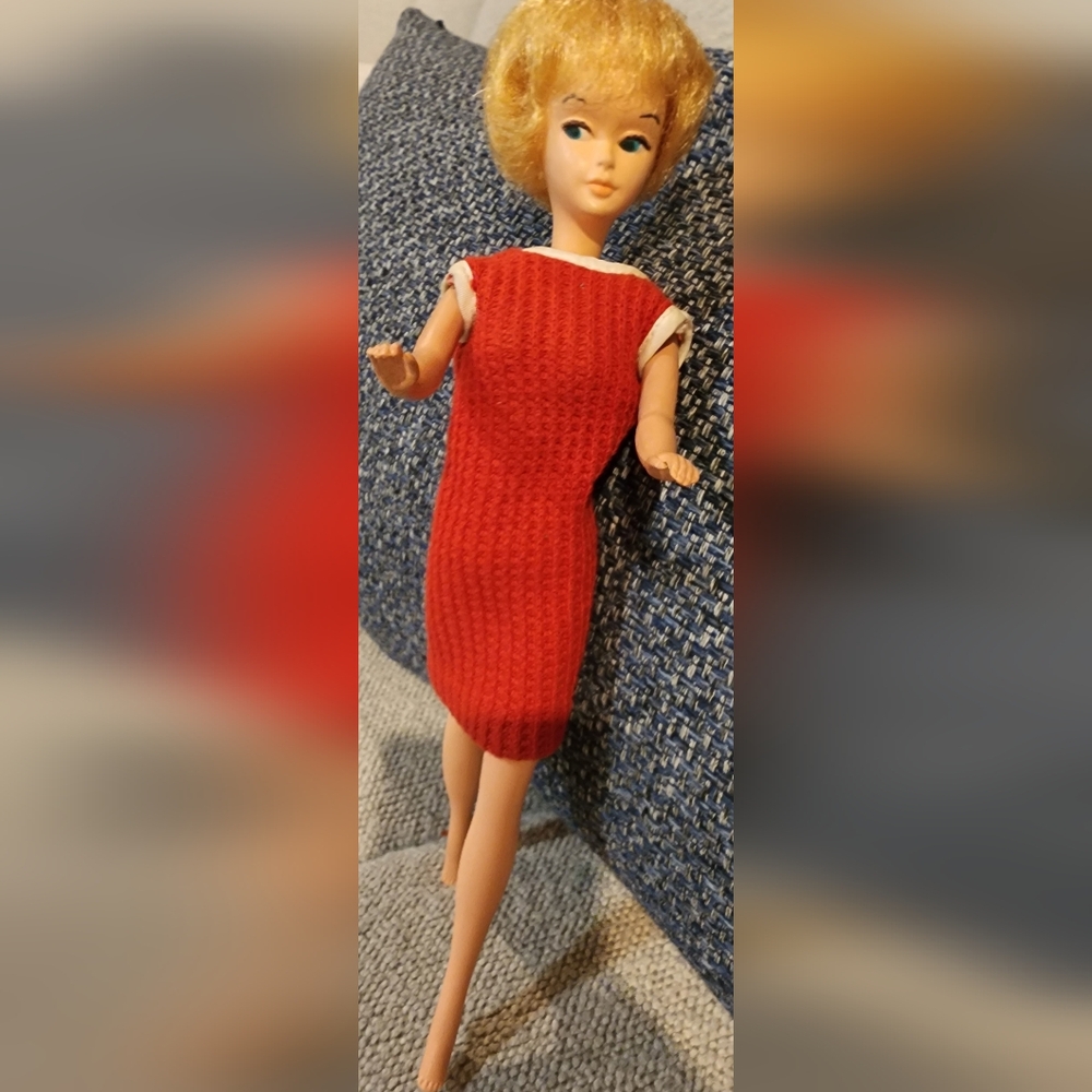 1960s Mary Make Up Doll In Red Dress American Character Tressy’s Friend
